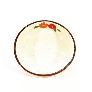 Vintage Korean Ceramic Stoneware Girl Bowl 1970’s